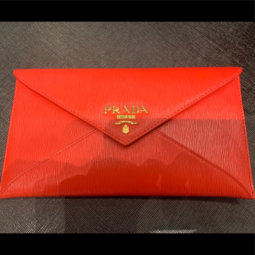 Prada foldable wallet
